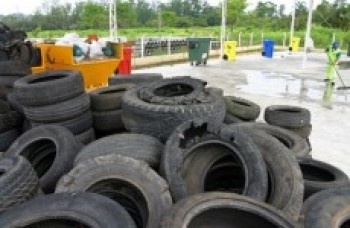 Cidade faz campanha para coleta de pneus