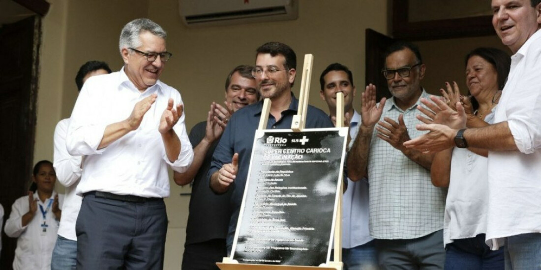 Rio inaugura Super Centro de Vacinação em edifício histórico