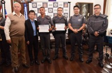 Policiais são homenageados em evento realizado no CPA