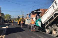 Trabalhos na rua Rodésia entram na última etapa