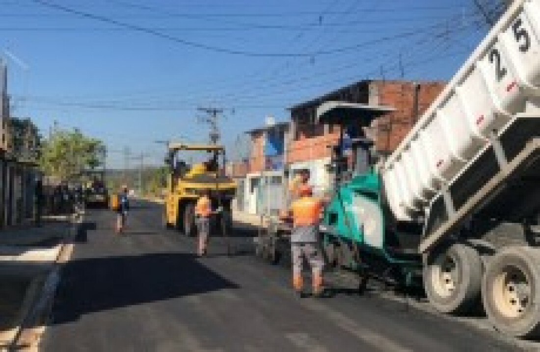 Trabalhos na rua Rodésia entram na última etapa