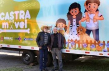 Ferraz recebe Castra Móvel após repasse de deputado