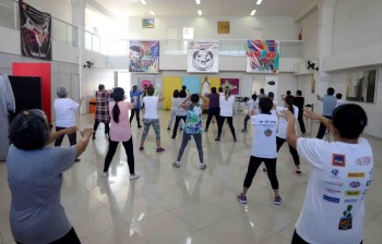 Aulas de Tai Chi ocorrem às segundas e quintas-feiras