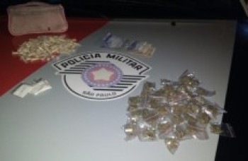 Polícia Militar prende 3 por tráfico de drogas