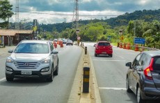 mogi-Bertioga tem tráfego normal