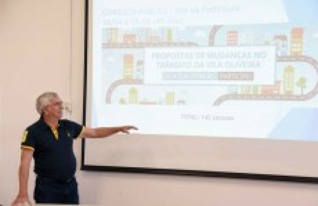 Após pesquisa, trânsito da Vila Oliveira ficará como está