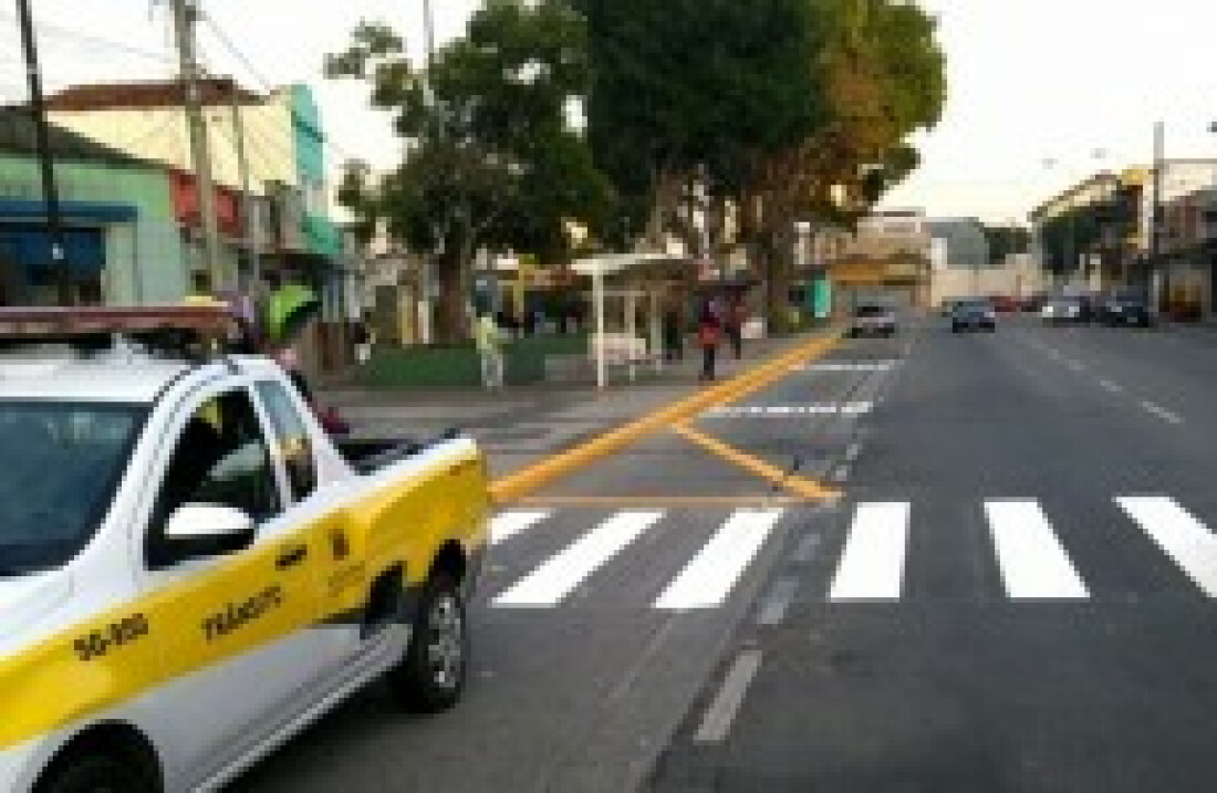 Largo Francisco Nogueira recebe melhorias na sinalização