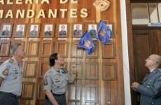 Ex-comandantes do CPAM-12 têm homenagem em galeria