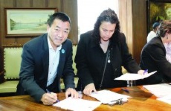 Convênio prevê equipamentos para a 4ª Companhia da PM