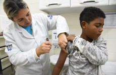 Vacinação em criança atinge 50% da meta
