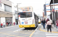 Mogianos elogiam faixa para ônibus