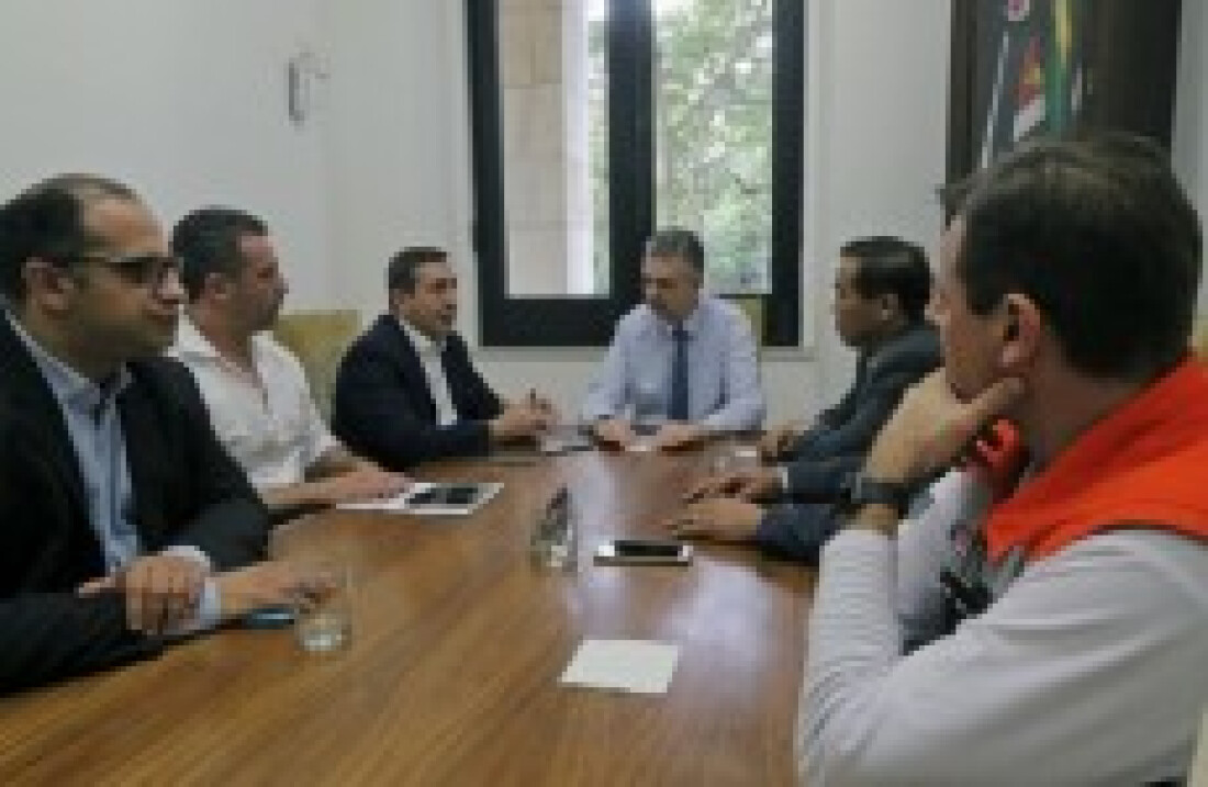 Prefeito Melo se encontra com Defesa Civil do Estado