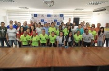 Prefeito Marcus Melo recebe atletas que disputarão os Jogos Regionais