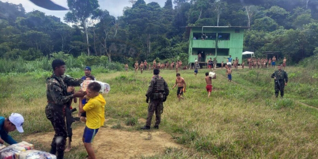 Governo prepara hospital de campanha para atender índios yanomami