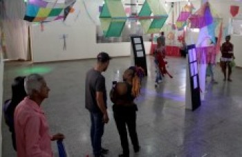Cultura abre exposição de pipas