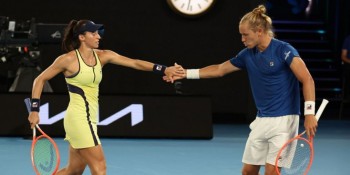 Stefani e Matos batem anfitriões e vão à semi do Aberto da Austrália