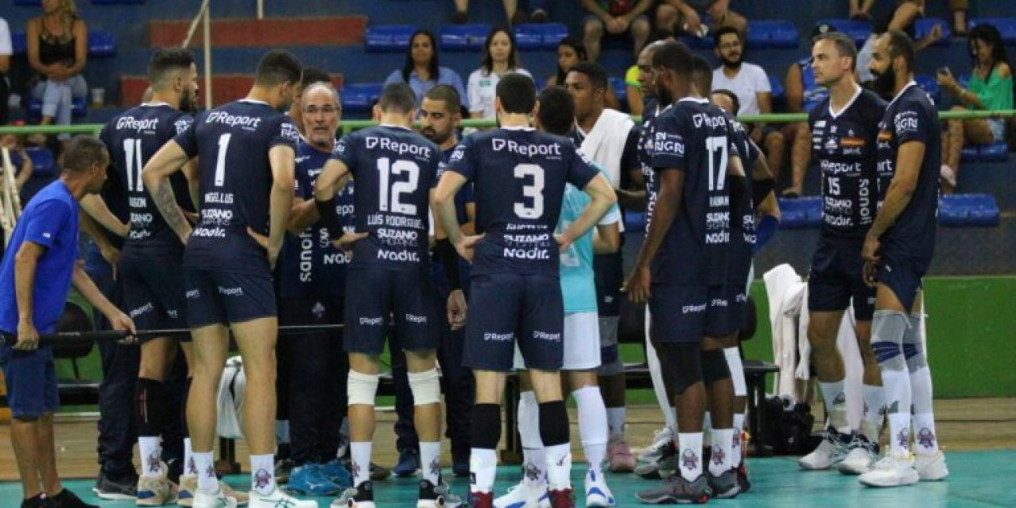 Suzano Vôlei bate Montes Claros, mas é superado pelo Cruzeiro