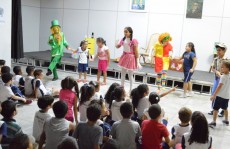 Palestra aborda o descarte de lixo