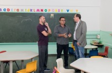 Vereador Zé Lagoa vistoria duas escolas que receberam melhorias