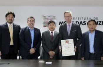 Cônsul da Bélgica é 'Cidadão Mogiano'