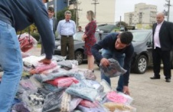 Entidade doa 208 quilos de alimentos em Suzano