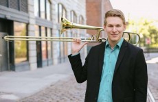 Jovem trombonista italiano tocará com Sinfônica de Mogi