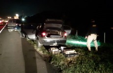 PRF encontra 134 tijolos de maconha