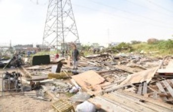 Construções serão paralisadas para impedir novas moradias