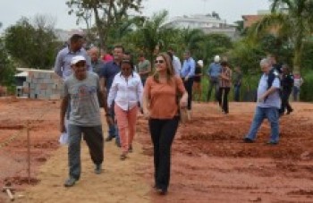 Secretários conhecem obras do Parque Ecológico
