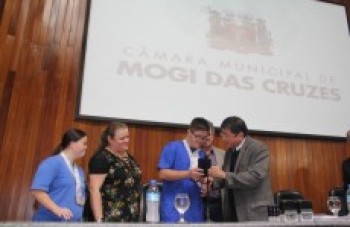 Alunos da Apae são homenageados