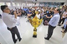 Delegação mogiana é homenageada por vice