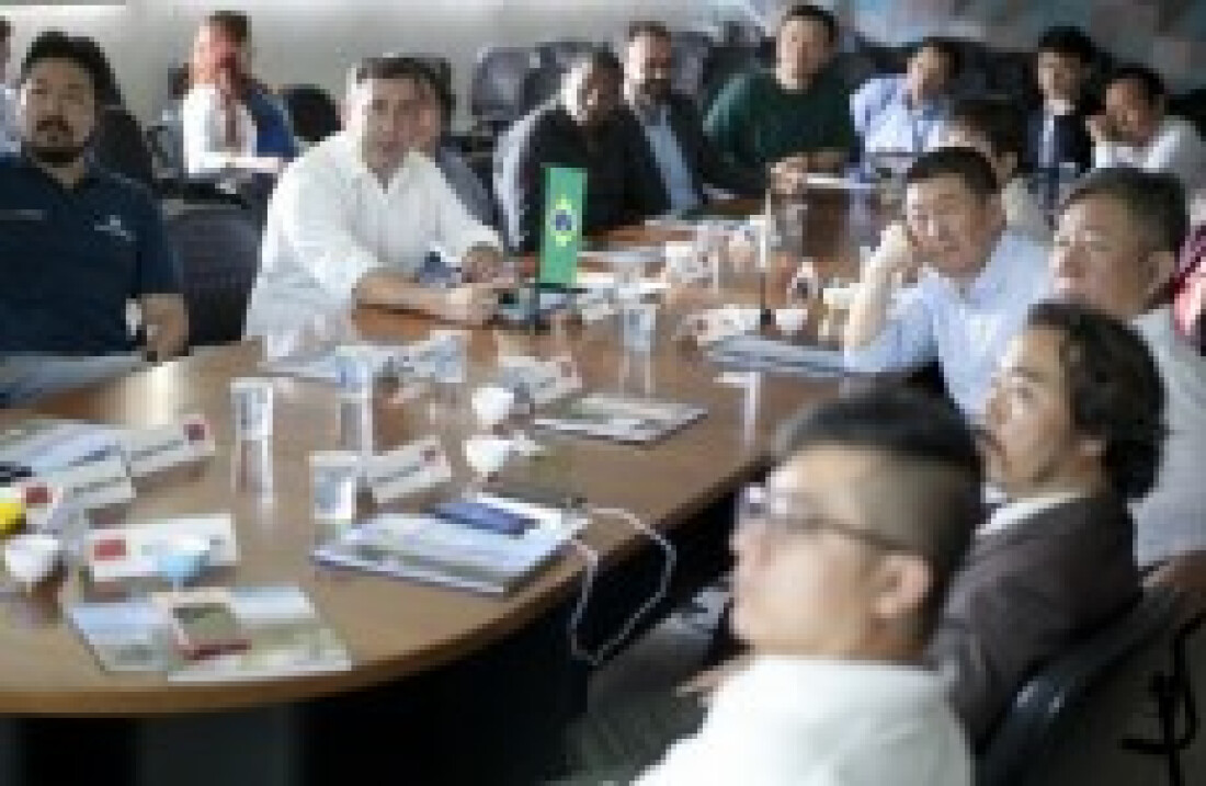 Setor de construção, da China, vem a Mogi