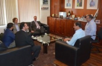 Em visita, cônsul-geral da Bélgica discute parcerias