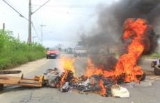 Oropó amanhece embaixo d'água