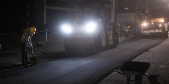 Avenida Francisco Rodrigues Filho segue em obras de recuperação asfáltica