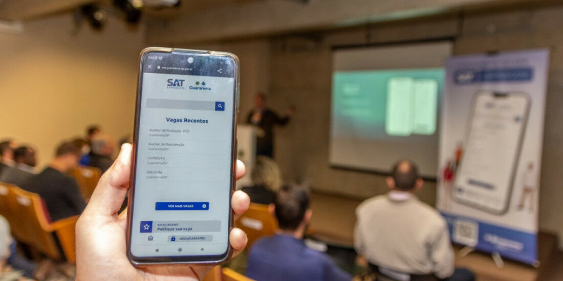 SAT de Guararema tem 65 vagas de emprego