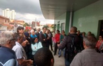 Sindicato dos Papeleiros faz manifestação: