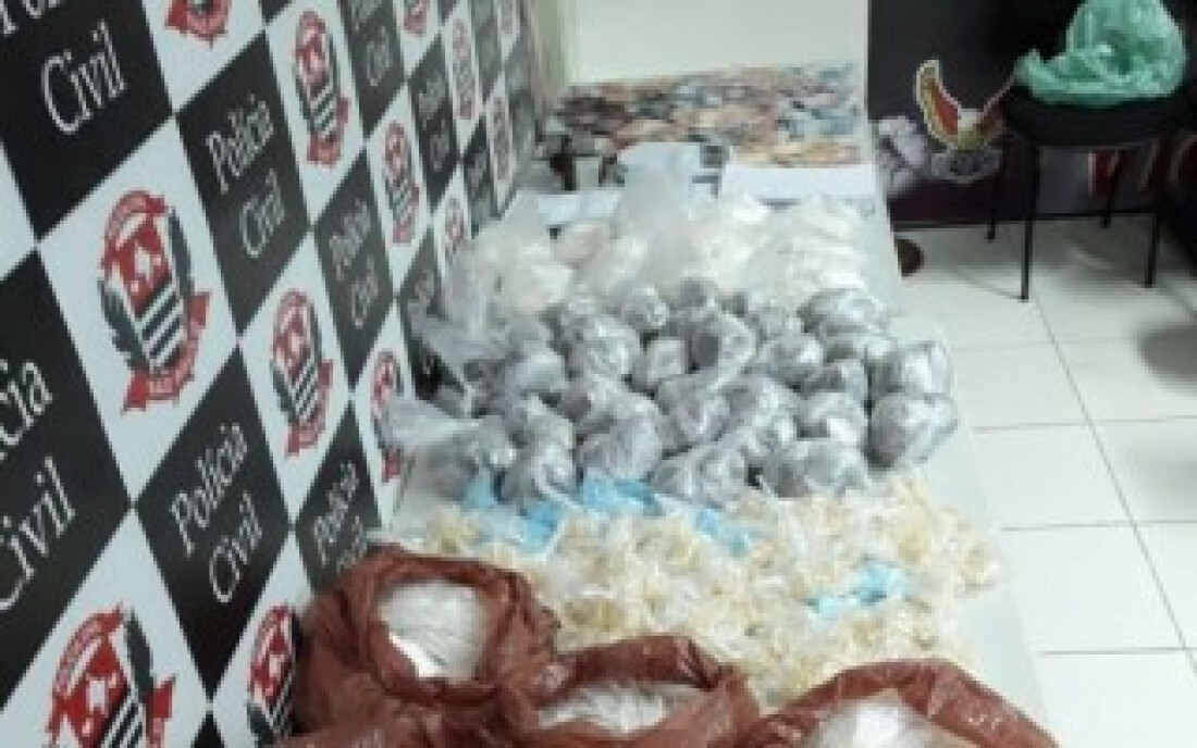Ações de combate ao tráfico apreende 17 quilos de drogas