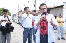 Luiz Marinho visita Mogi das Cruzes e promove campanha em Jundiapeba
