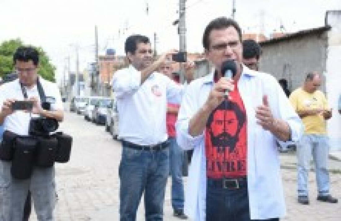 Luiz Marinho visita Mogi das Cruzes e promove campanha em Jundiapeba