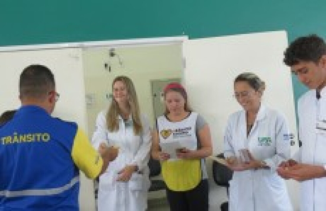 Carnaval Seguro é tema em unidade de saúde