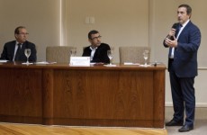 Mogi agrada empresários da associação da indústria têxtil