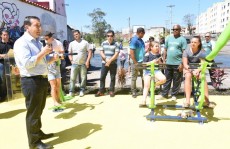 Prefeitura inaugura Academia da Terceira Idade no distrito