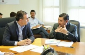 Condemat se reúne com secretário