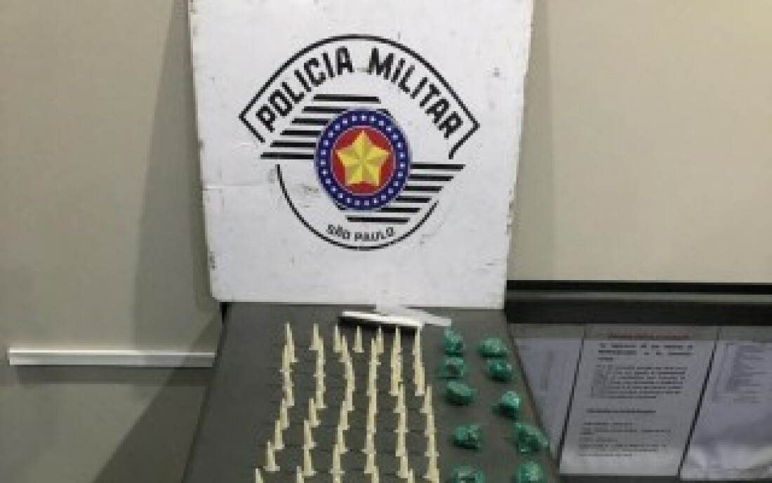 dois são presos por tráfico em Itaquá