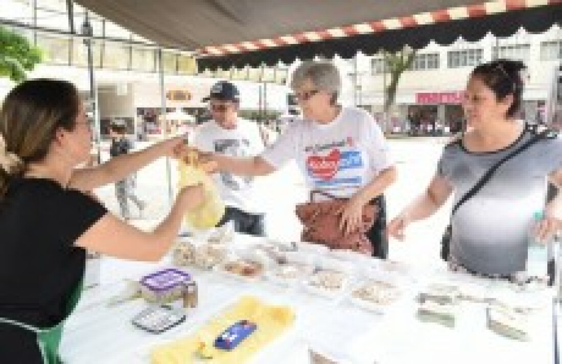Ovos de codorna e cogumelo têm feira