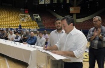 Obras do novo ginásio no Mogilar terminam em 2020