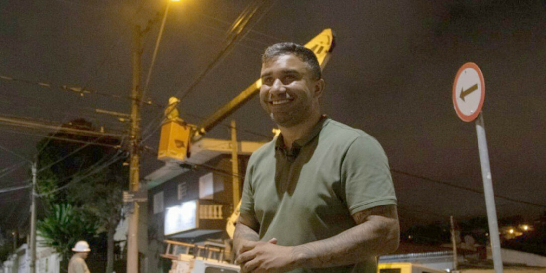 Processo de modernização da iluminação pública avança