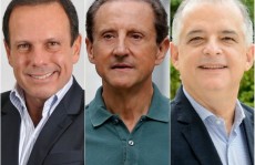 Doria, França e Skaf encerram a campanha no corpo a corpo