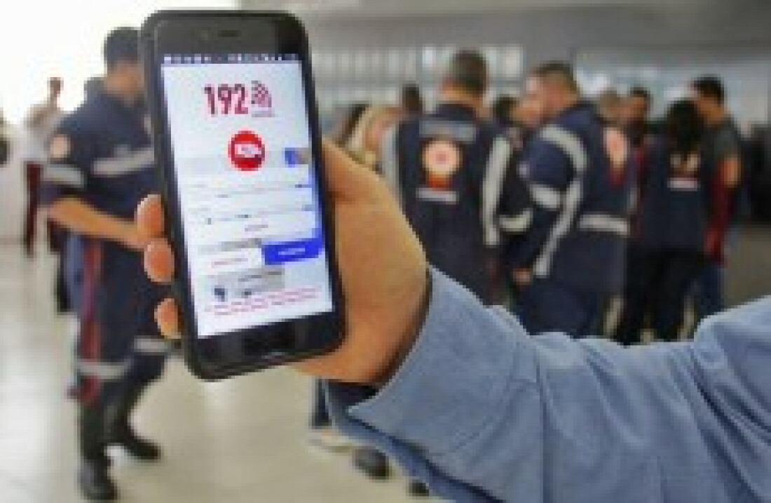 Samu pode ser acionado pelo aplicativo 192 online